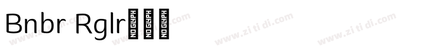 Banburi Regular字体转换 Banburi Regular字体转换
